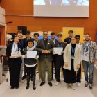 Foto en grupo de los ganadores de la fase provincial.