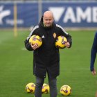 Miguel Ángel Ramírez, entrenador del Zaragoza.
