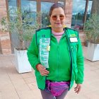 Judit Sole es vendedora de la ONCE desde hace apenas tres meses.