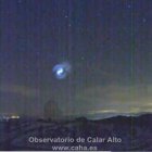 Imágenes captadas por las cámaras de Calar Alto.