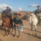 Los caballos de Cortijo Blanco en un rodaje.