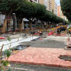 Obras de la primera fase del Paseo de Almería