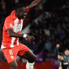 Lopy es un líder en el Almería y disfruta en los partidos.