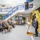 Gabriel Amat dedicó palabras de cariño al centro.