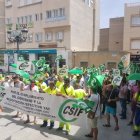 Archivo de la huelga anterior de los trabajadores de Urbaser.