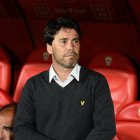 Rubi sufrió en el tramo final del encuentro y pide tranquilidad para los futbolistas.