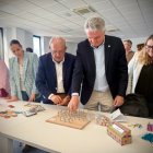 Juan de la Cruz Belmonte, delegado de Salud visita el centro.