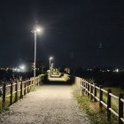 La Vía Verde de Huércal-Overa ya cuenta con más de 4 kilómetros iluminados.