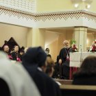 El Papa Francisco, con el cardenal Cristóbal López Romero a su lado, en una imagen de archivo.