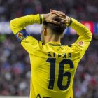 Álex Baena estuvo brillante en el Metropolitano frente al Atlético.