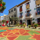 Así de preciosas quedan las calles del municipio durante la celebración de la Virgen de Fátima en Tíjola.