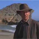 Fotograma de 'Indiana Jones y la última cruzada', en la playa de Mónsul.