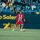 El central en el Mirandilla el pasado viernes.