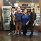 Iván Gallardo, Joaquín Gallardo, Mari Carmen Orta y Melani Gallardo.