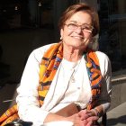 Mari Carmen como la queremos recordar todos: así de feliz.