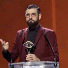 Manu Sánchez, en los Premios Iris.