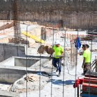 Obras en marcha en una promoción de vivienda en alquiler