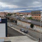 Vista actual del puente de la Avenida del Mediterráneo