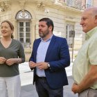 Esperanza Pérez, Juan Manuel Ruiz y Antonio Gutiérrez.