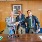 Firma del convenio en Roquetas de Mar