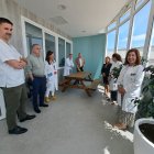 Visita al nuevo espacio habilitado en el área de Salud Mental del Hospital de Poniente.