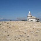 Faro de Cabo Gata en el extremo sur de la isla de Chipre.