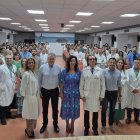 Recepción de los 95 nuevos residentes en el Hospital Universitario Torrecárdenas.