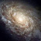 Imagen de archivo de una galaxia.