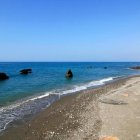 Playa en la barriada de Guainos en el municipio de Adra