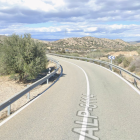 Carretera en la que ha fallecido el conductor del camión