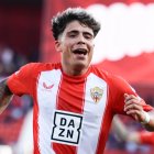 Nico Melamed terminó la campaña a muy buen nivel pero no está claro que vaya a continuar en el Almería.