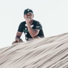 Francisco Rodríguez atento al trabajo de Santos Laguna en las Dunas de Bilbao.