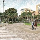 Así se vería la zona de la Fuente de los Peces tras la actuación