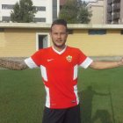 Iván Sánchez llegaba al Almería en 2014 procedente del Atlético de Madrid.