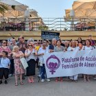 Manifestación en repulsa al asesinato de Josefina en el Barrio San Luis.