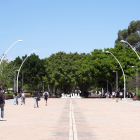 El animado campus universitario de la UAL.