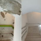 Avance trabajos de mejoras en el interior de los Refugios de la Guerra Civil