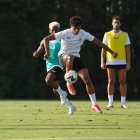 Carlos Rojas brillaba en la pretemporada de un Almería destino a Primera.