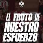 El logo de la campaña de abonos del Almería 25-26.