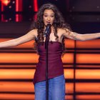 La almeriense Mar Tiago, en el programa de Canal Sur 'Tierra de talento'.