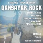 Detalle del cartel del Cansayar Rock.