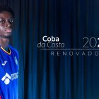 Coba ya es uno más en la primera plantilla del Getafe listo para triunfar.