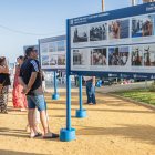 La exposición está instalada en el Parque Andaluz de Carboneras.
