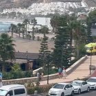 Playa del Lance, en Mojácar.