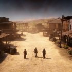 Captura del famoso videojuego 'Red Dead Redemption 2', cuyo escenario recuerda al Mini Hollywood Oasys de Tabernas
