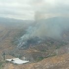 Incendio forestal en Berja
