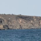 Imagen del helicóptero en la zona.