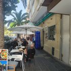 Terraza del restaurante Marrakesh, situado en el Parque Nicolás Salmerón y Alonso.