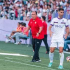 Alberto Lasarte le ha dado mucho al Almería desde que pisaba el club.