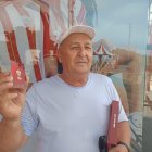 Antonio Ortiz, feliz con su abono del Almería.